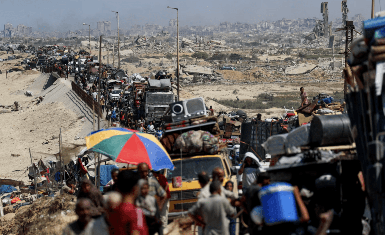 إسرائيل تطلق معركة تهجير مدينة غزة .. وفيتو أميركي سادس ضدّ إنهاء الحرب